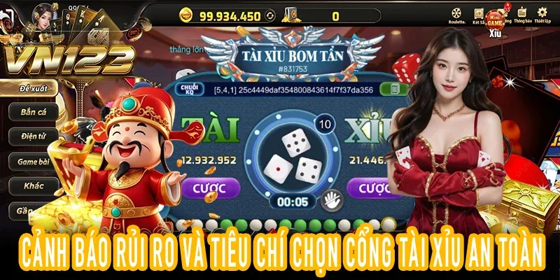 Giao diện trò chơi Tài Xỉu tại GO88